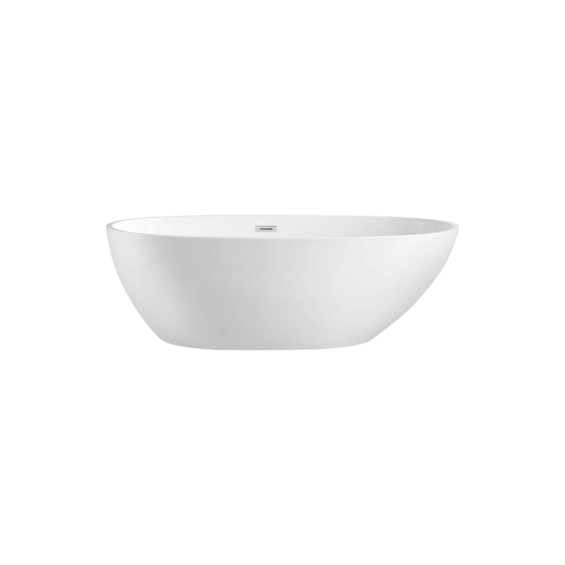 Ванна акрил. LEEDS 168,5x84x58 см свободностоящая (сиф.+мет. рамка) LEE17085