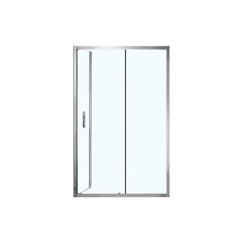 Душевое ограждение MILTON 120х80х200 см, правая, б/поддона, серебро, AZND1131R1200