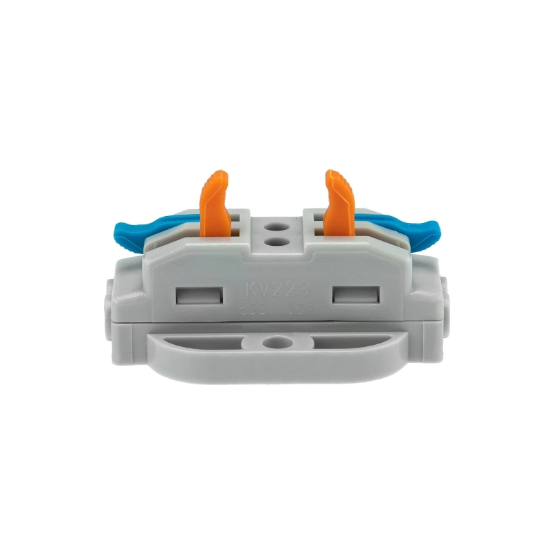 REXANT Клемма проходная СМК 2х2 проходн. разветв. 2 полюса, с монтаж площадкой