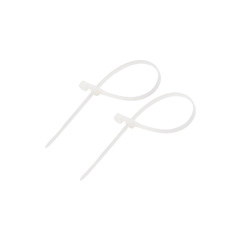 Хомут нейлон REXANT под винт 3,6х150, белые (100 шт)