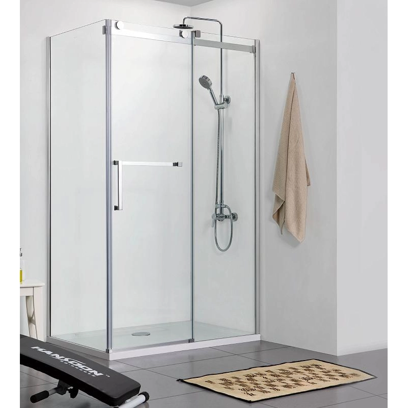 Душевое ограждение VANCOUVER 80х120х200 см, правая, б/поддона, серебро, AZNKF1131R800