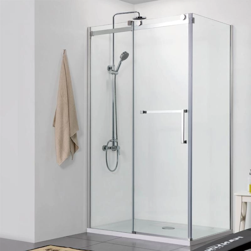 Душевое ограждение VANCOUVER 90х120х200 см, левая, б/поддона, серебро, AZNKF1131L900