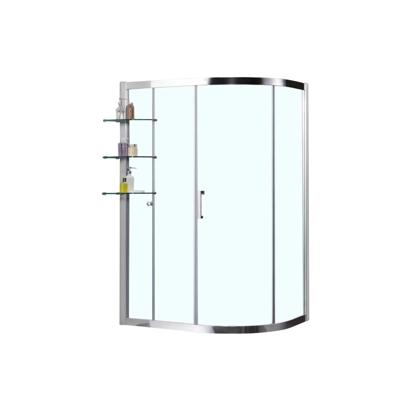 Душевое ограждение VICTORIA 90х120х190 см, правая, б/поддона, серебро, AZNNQ21311R900