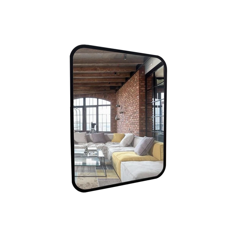 Зеркало AZARIO Мальта-лофт 600х800 (ШВ) б/полки, пластиковая рама, ФР-00002427