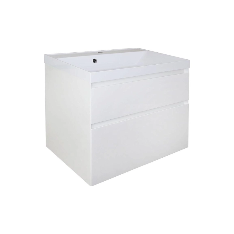 Тумба Velluto 70 70х45х66 см, подвесная, с раковиной Slim 70, CS00088602