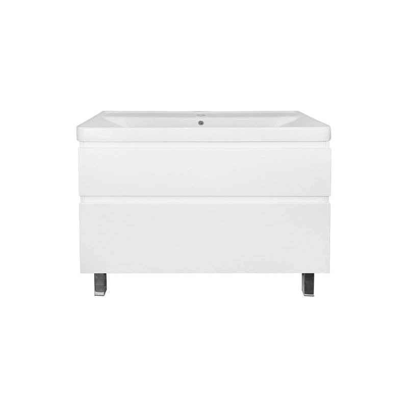 Тумба Мила 100 Н 100х47х86 см, напольная, с раковиной Monte 100, CS00089954