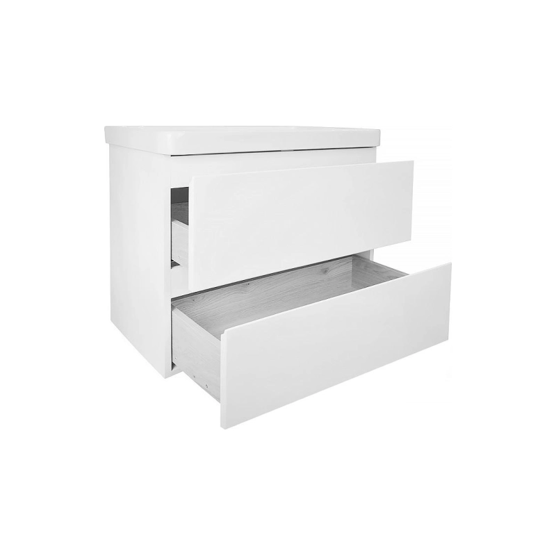 Тумба Мила 70 72х67х47,5 см, подвесная, с раковиной Monte 70, CS00082786