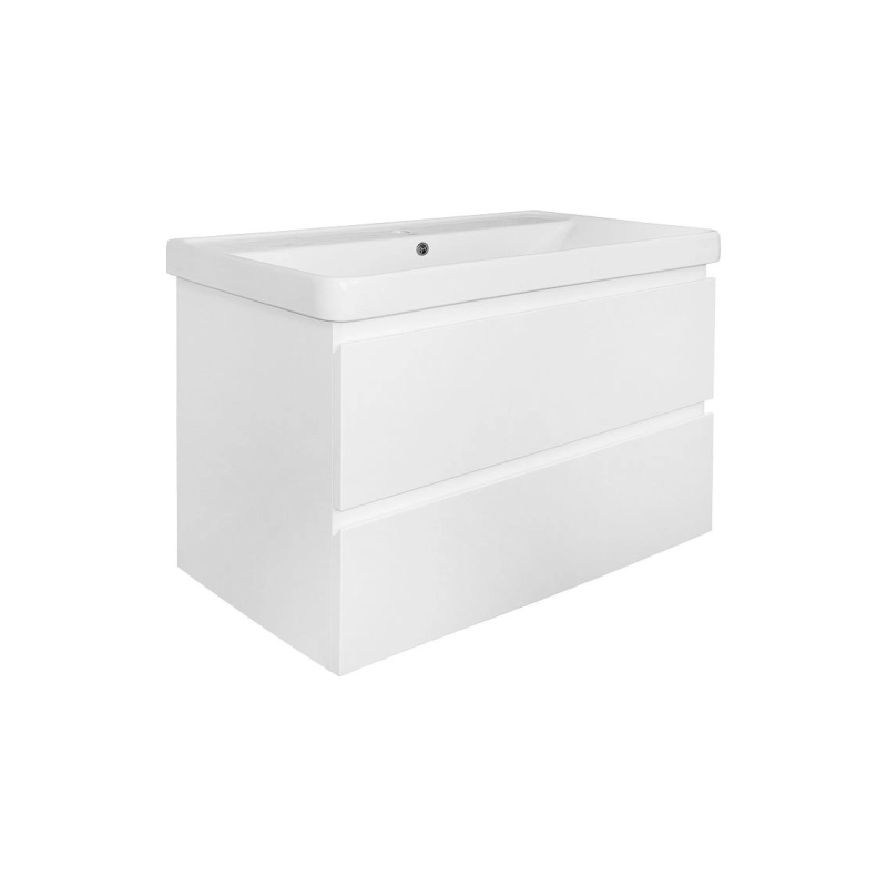 Тумба Мила 90 91х47х68 см, подвесная, с раковиной Monte 90, CS00089920