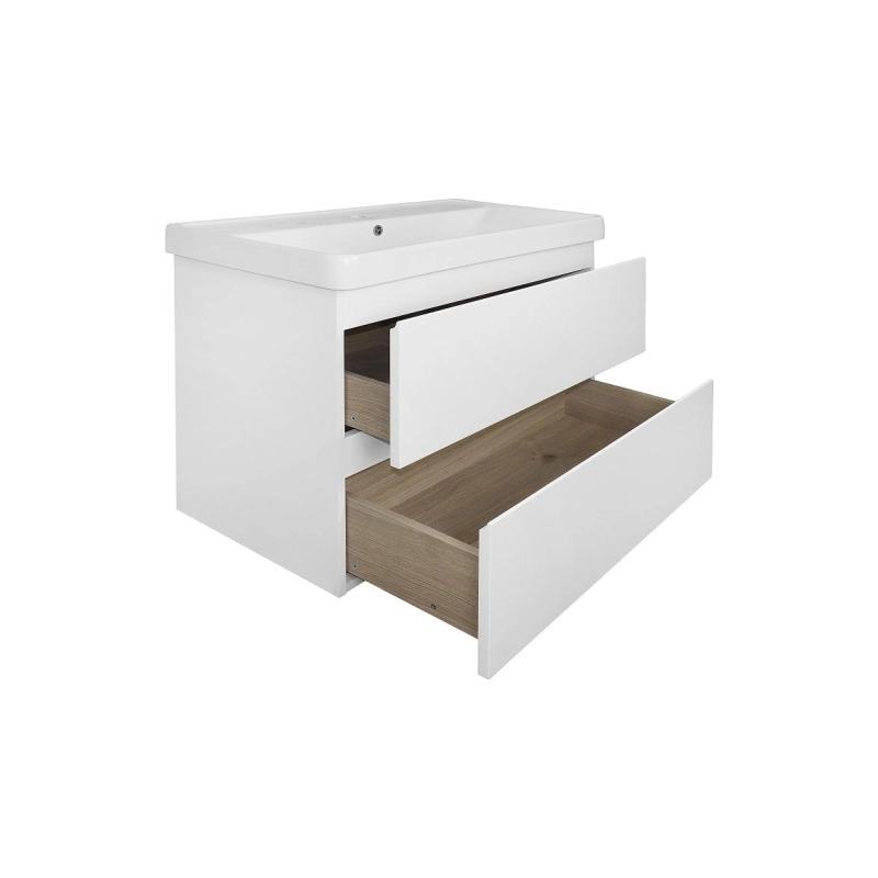 Тумба Мила 90 91х47х68 см, подвесная, с раковиной Monte 90, CS00089920