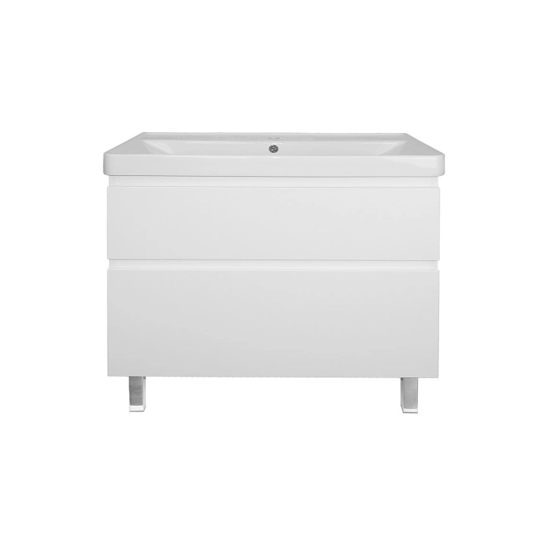 Тумба Мила 90 Н 91х47х86 см, напольная, с раковиной Monte 90, CS00089953