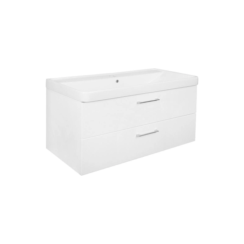 Тумба Ника 100 100х47,5х56 см, подвесная, с раковиной Monte 100, CS00089923