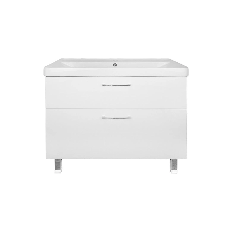 Тумба Ника 90 Н 90х47,5х85 см, напольная, с раковиной Monte 90, CS00089956