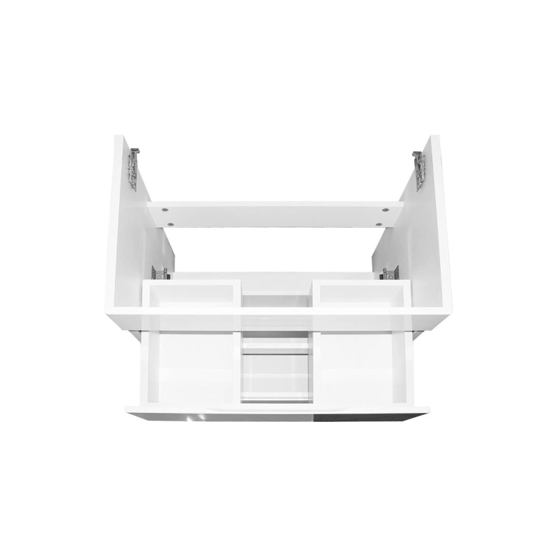 Тумба Эстима 60/2 59,5х44,7х55,5 см, подвесная, с раковиной Астория 60, белый, CS00094582