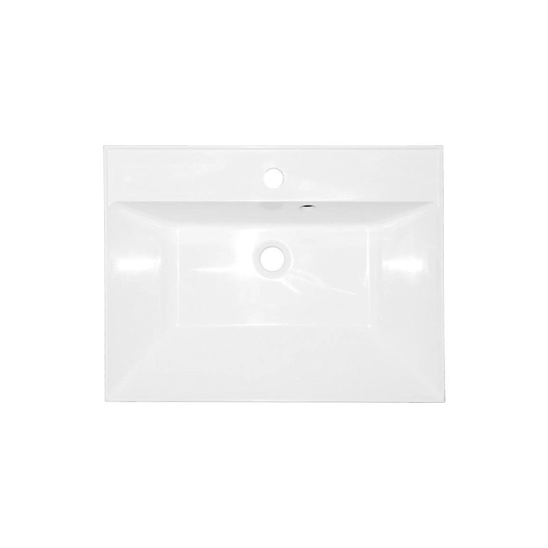 Тумба Эстима 60/2 59,5х44,7х55,5 см, подвесная, с раковиной Астория 60, графит, CS00094587