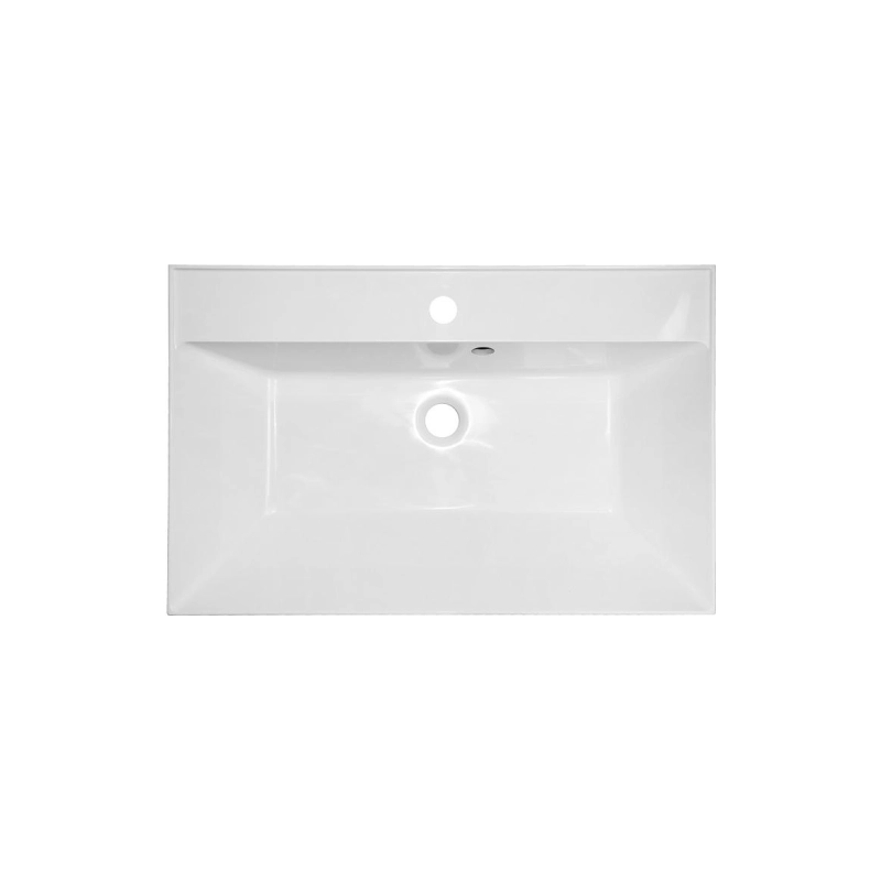 Тумба Эстима 80/2 79,5х44,7х55,5 см, подвесная, с раковиной Астория 80, белый, CS00094584