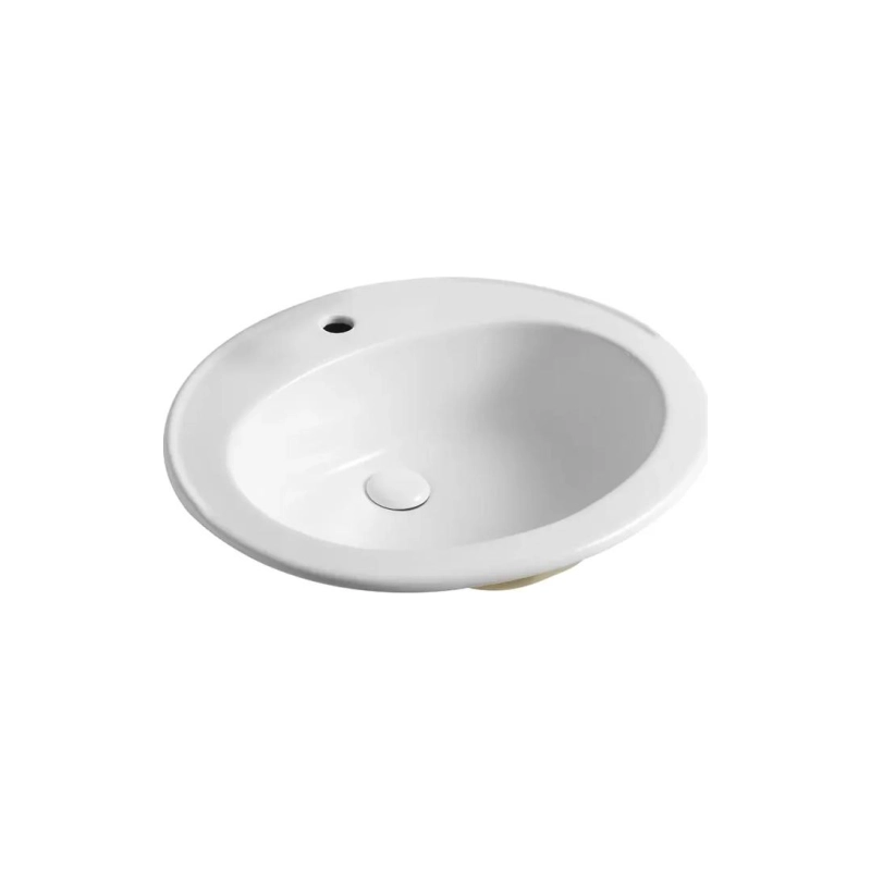 Раковина Azario 565х475х180 встраиваемая, белая, AZ-404