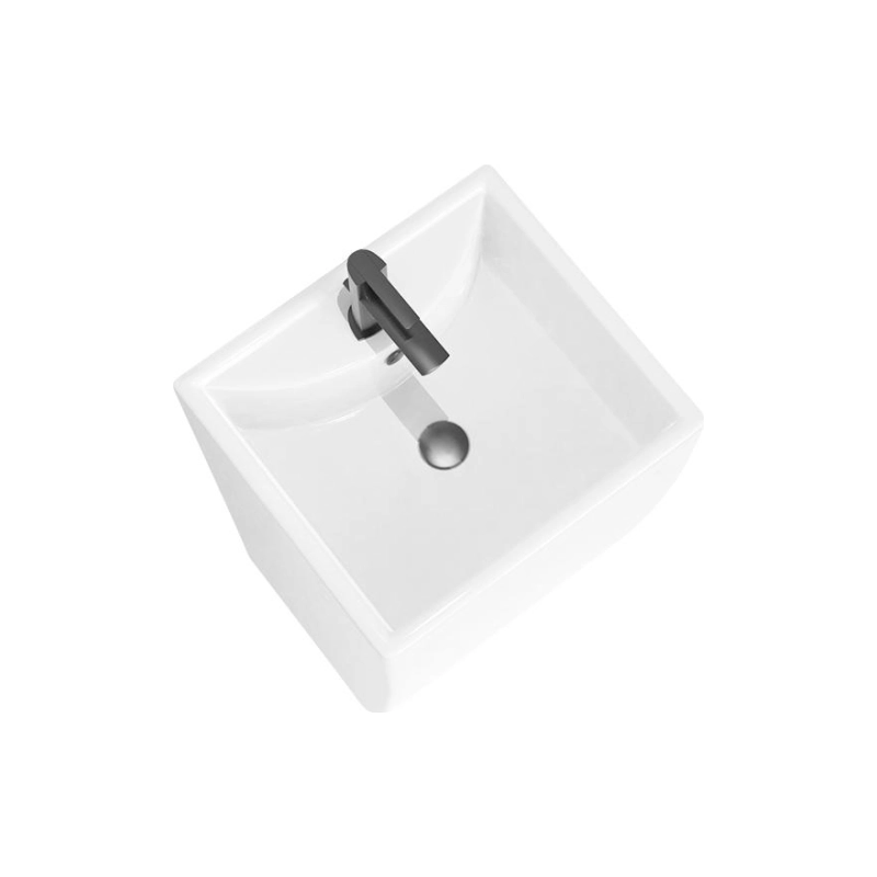 Раковина Azario COMELLA 480х420х830 напольная, прямоугольная, белый, AZ-314