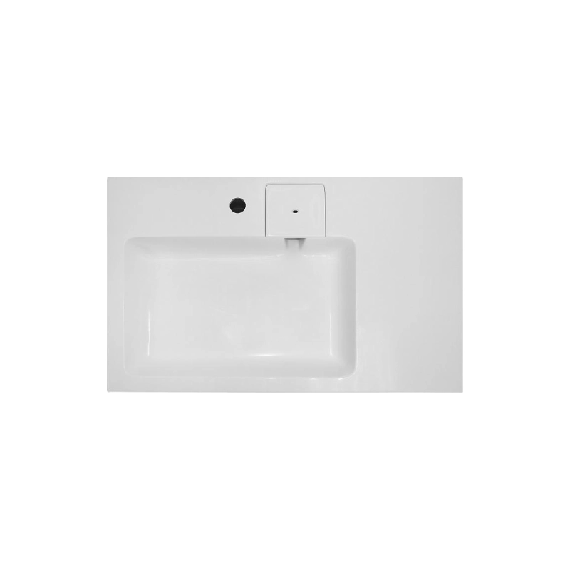 Раковина Azario Ritsa 801х503х95 подвесная, над стиральной машиной, белый, CS00093810