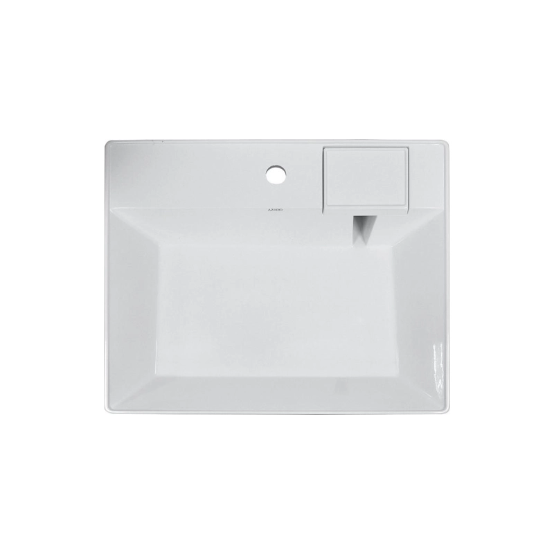 Раковина Azario SHARP 50 600х500х100 подвесная, стиральной машиной, белая, CS00078298