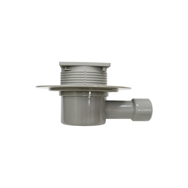 Трап для душа AZARIO 100х100 мм, гор.вып. D40(50), перф.реш. н/сталь, комб.затв., AZZ14100