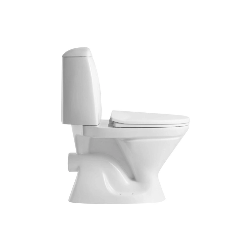 Унитаз-компакт Azario, н/п с арматурой 2-режима, (сид с м/лифт+крепл), гор., AZ-2037-P