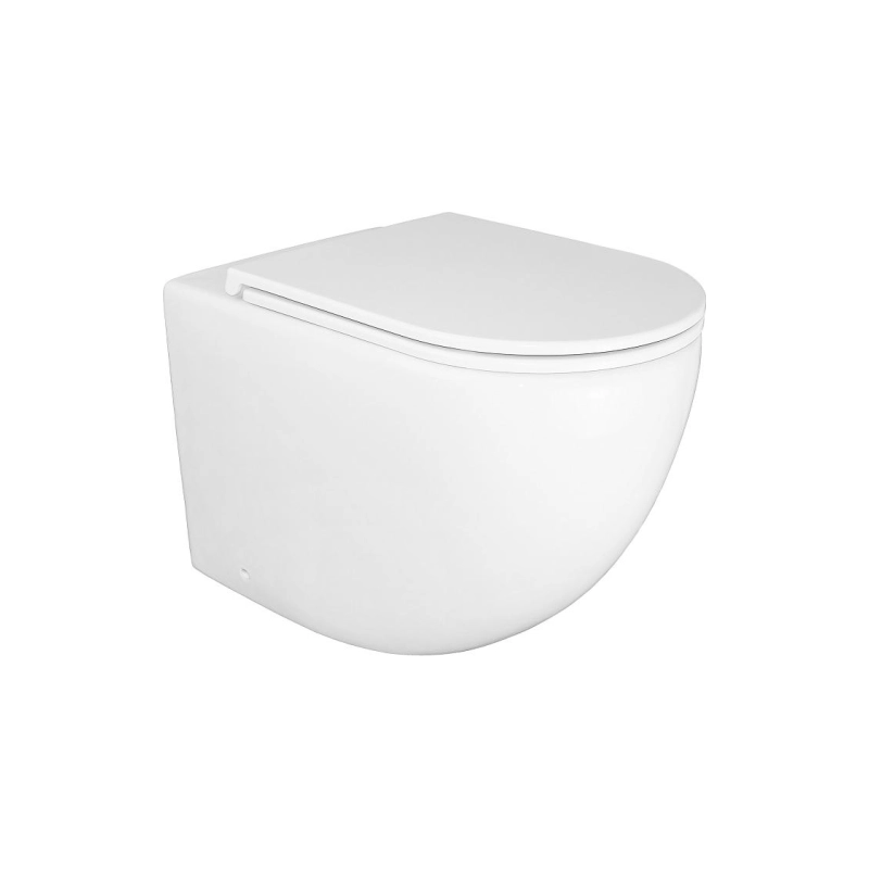 Унитаз приставной Azario, безободковый с сид. микролифт, AZ-1003D-UQ1