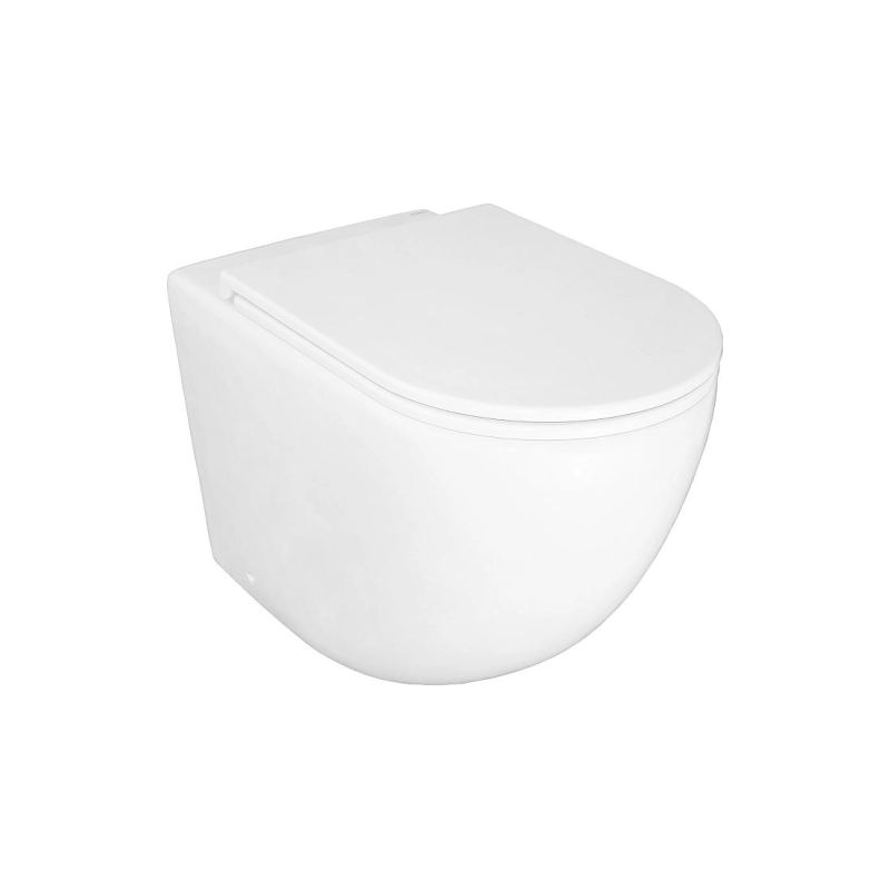 Унитаз приставной Azario, безободковый с сид. микролифт, AZ-1003D-UQ1