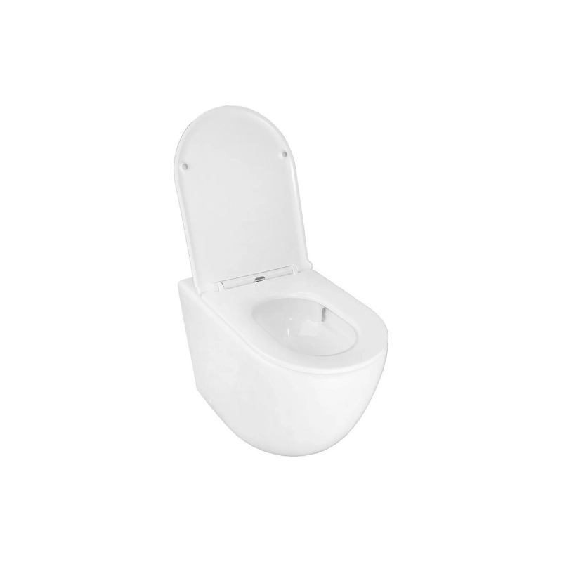 Унитаз приставной Azario, безободковый с сид. микролифт, AZ-1003D-UQ1