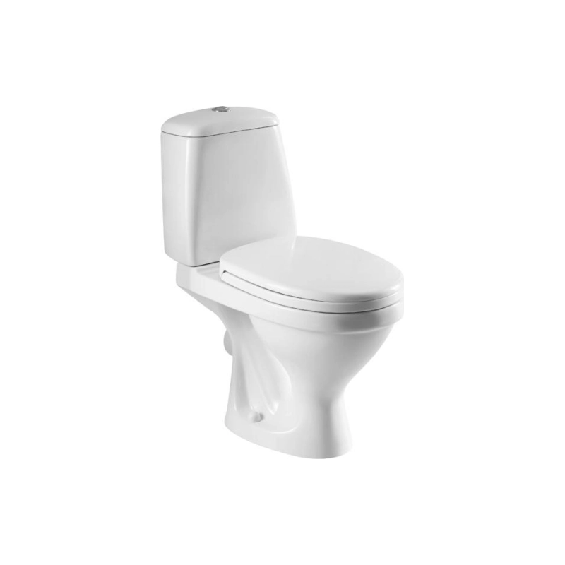 Унитаз-компакт Azario Trend, н/п с арматурой, 2-режима, (сид с м/лифт+крепл), гор., AZ2018P