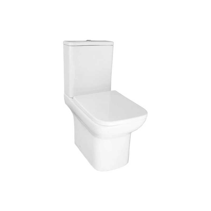 Унитаз-компакт Azario Alba, н/п с арматурой, 2-режима, сид с м/лифт, унив., AZ8323