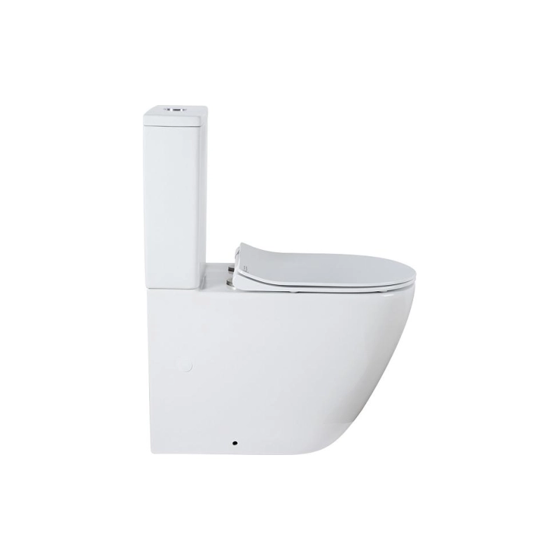 Унитаз-компакт Azario Grado, н/п с арматурой, 2-режима, (сид с м/лифт+крепл), унив., AZ2141