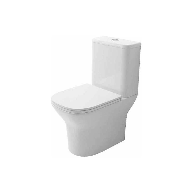 Унитаз-компакт Azario Iris, н/п с арматурой GEBERIT, 2-режима, (сид с м/лифт+крепл), гор., AZ8353GB