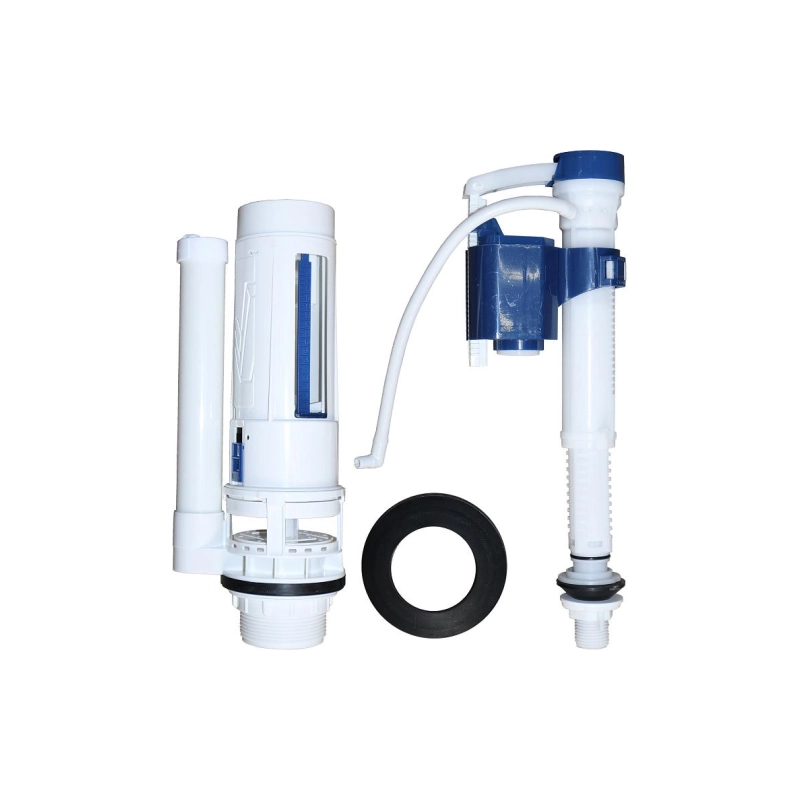 Унитаз-компакт Azario Joy, н/п с арматурой, 2-режима, (сид с м/лифт+крепл), гор., AZ-2168-UQ3