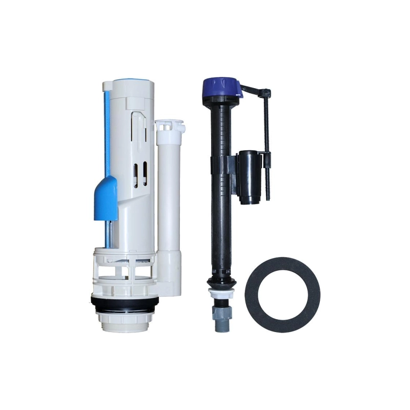 Унитаз-компакт Azario Maro, н/п с арматурой 2-режима, (сид с м/лифт+крепл), гор., AZ2125