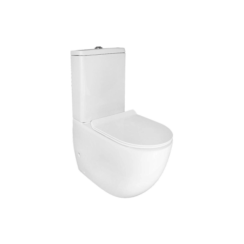 Унитаз-компакт Azario Mitta, н/п с арматурой 2-режима, (сид с м/лифт+крепл), унив., AZ2128