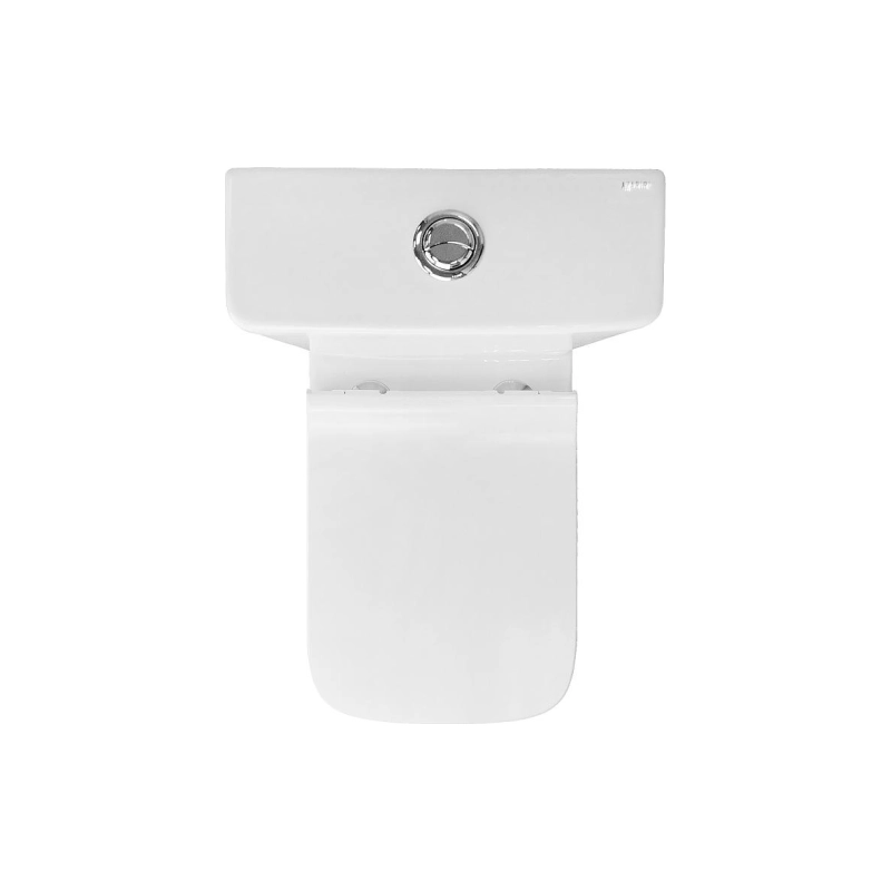 Унитаз-компакт Azario Quadro, н/п с арматурой 2-режима, (сид с м/лифт+крепл), гор., AZ-2175