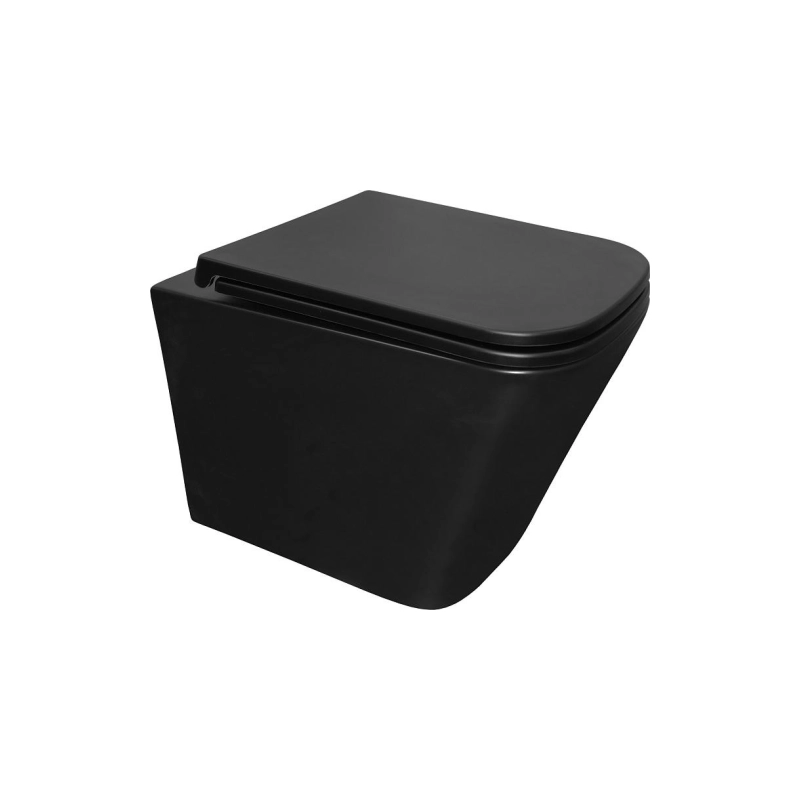 Унитаз подвесной Azario Teramo безободковый, слив 