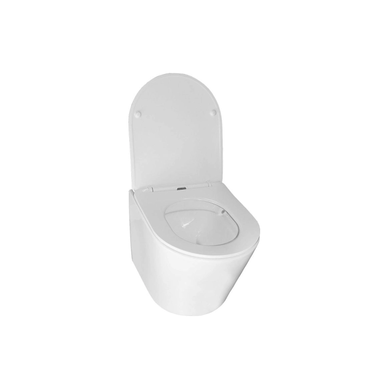 Унитаз подвесной Azario Teramo безободковый с сид.микролифт, AZ0053SP