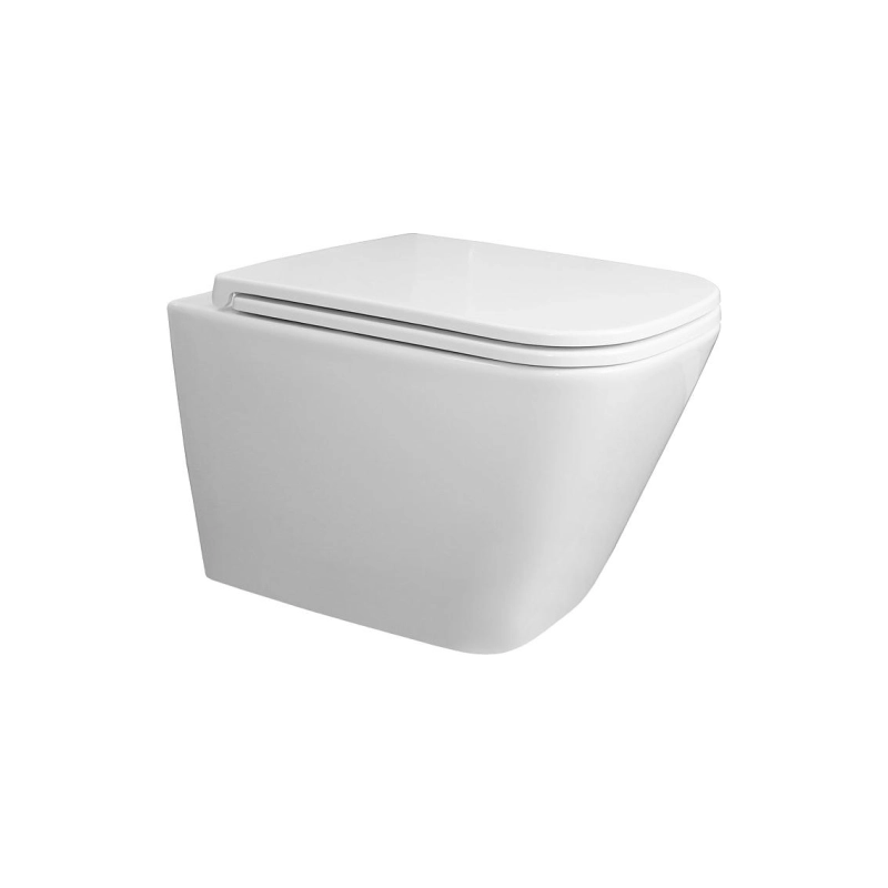 Унитаз подвесной Azario Teramo безободковый, слив 