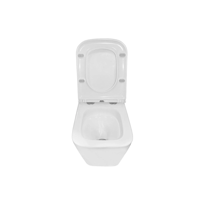 Унитаз подвесной Azario Teramo безободковый, слив 