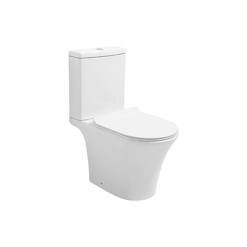 Унитаз-компакт Azario Verde, б/п с арматурой, 2-режима, (сид с м/лифт+крепл), гор., AZ8220