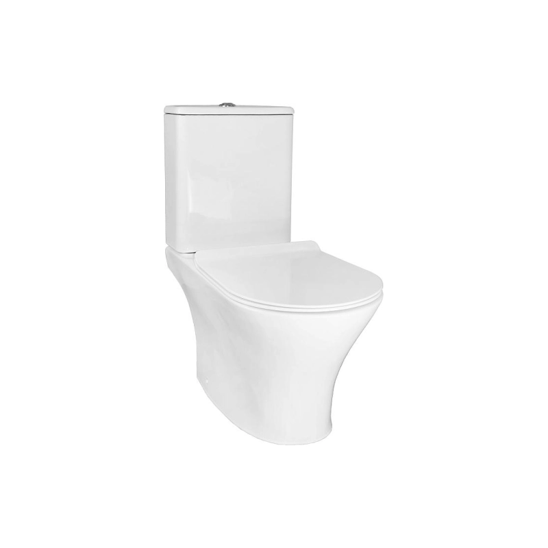 Унитаз-компакт Azario Verde, б/п с арматурой, 2-режима, (сид с м/лифт+крепл), гор., AZ8220