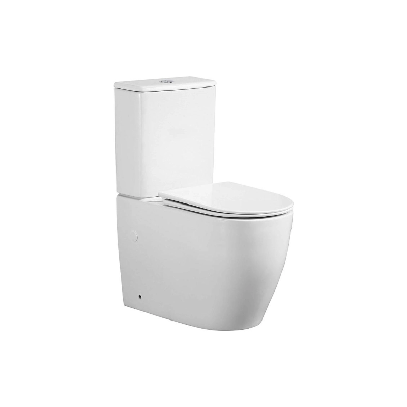 Унитаз-компакт Azario BONELLE, н/п с арматурой, 2-режима, (сид с м/лифт+крепл), унив., AZ1229A