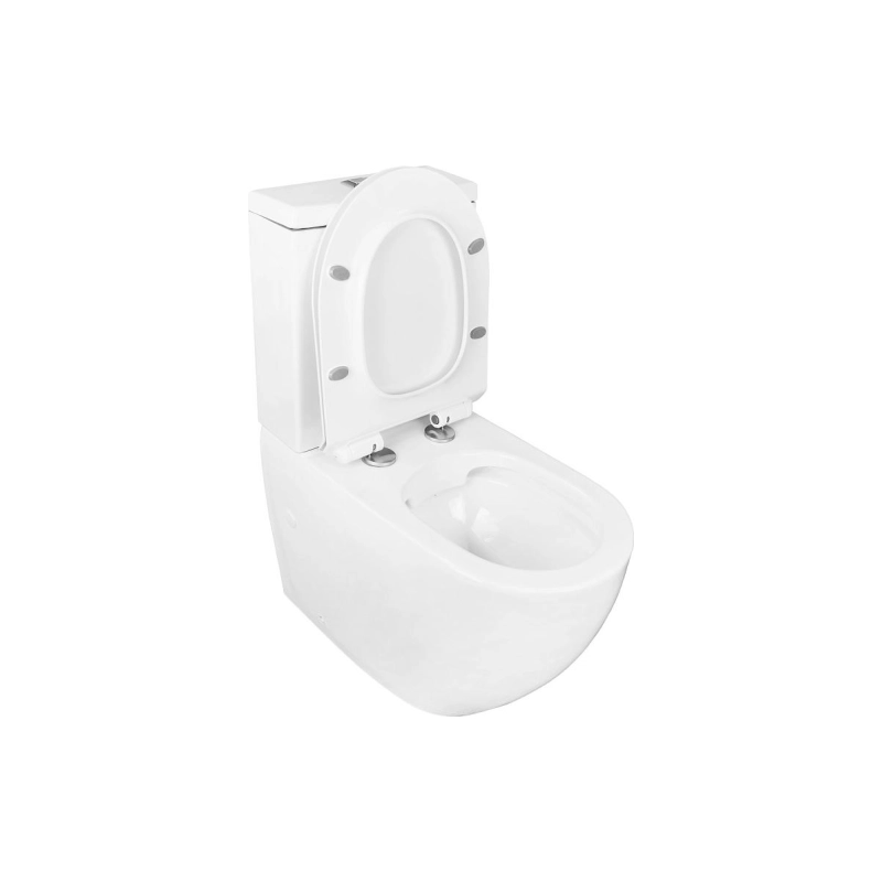 Унитаз-компакт Azario CORSA, н/п с арматурой 2-режима, (сид с м/лифт+крепл), унив., AZ2062S