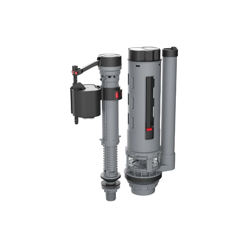 Унитаз-компакт Azario Formal, н/п с арматурой, 2-режима, (сид с м/лифт+крепл), гор., AZ-1353B