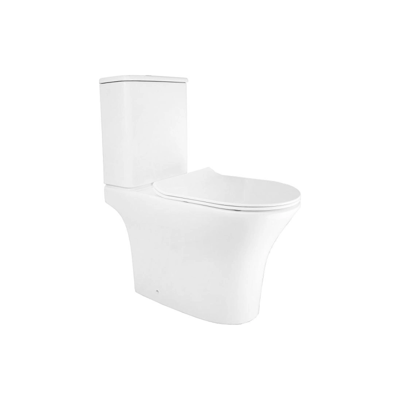 Унитаз-компакт Azario FRENTO, н/п с арматурой, 2-режима, (сид с м/лифт+крепл), унив., AZ2311