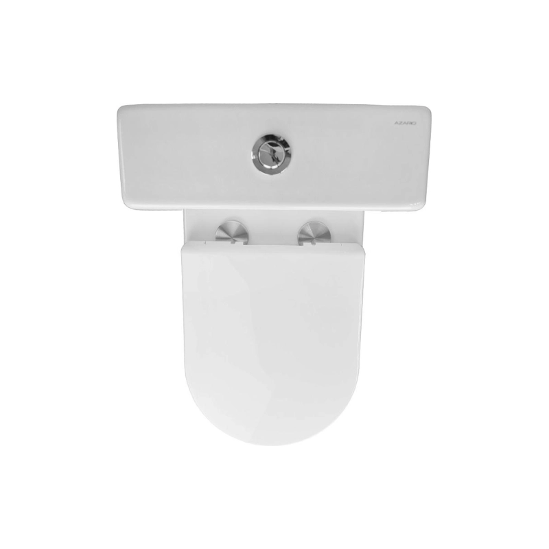 Унитаз-компакт Azario Fretta new, н/п с арматурой 2-режима, (сид дюр с м/лифт+крепл), гор., AZ-1223