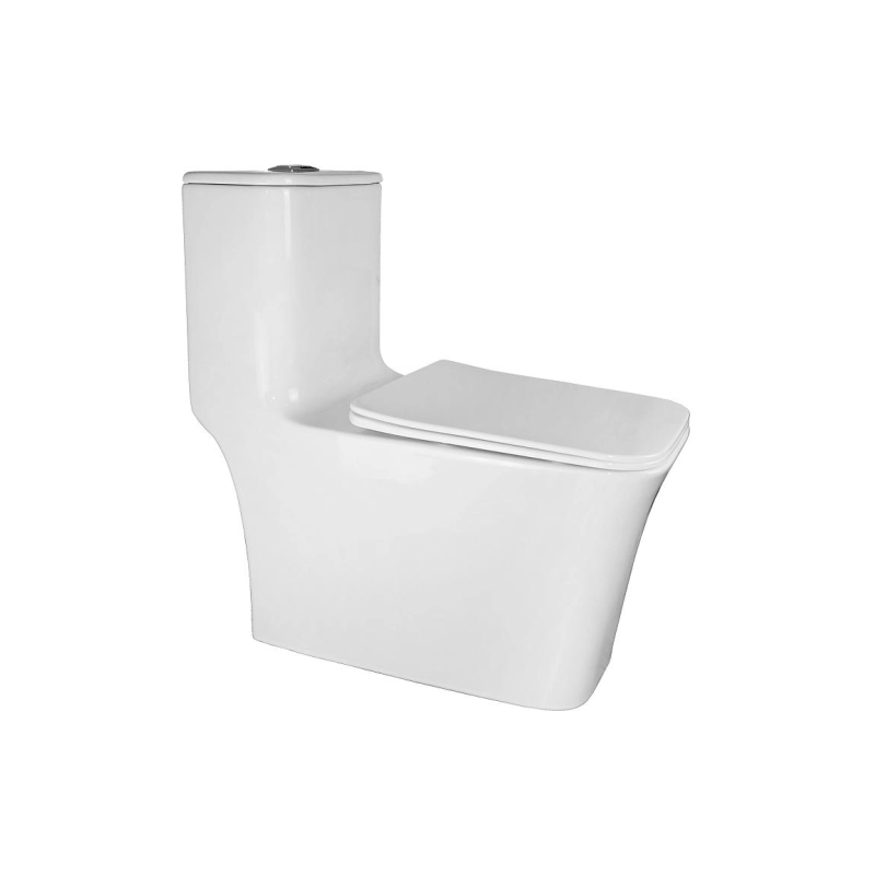 Унитаз-компакт Azario STOUN, н/п с арматурой, 2-режима, (сид с м/лифт+крепл), унив., AZ-1109