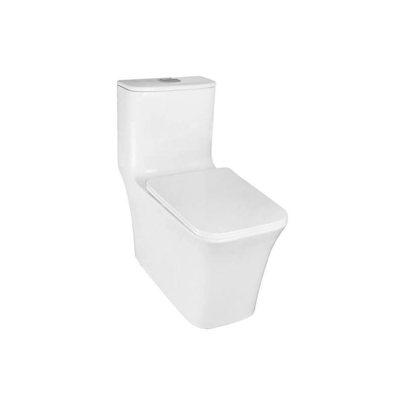 Унитаз-компакт Azario STOUN, н/п с арматурой, 2-режима, (сид с м/лифт+крепл), унив., AZ-1109