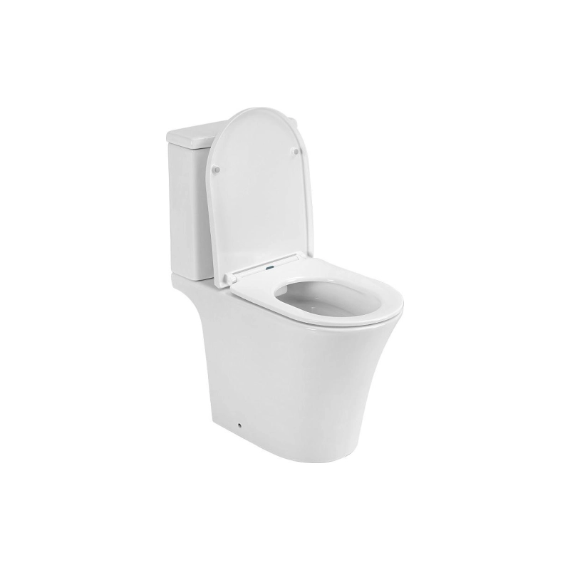 Унитаз-компакт Azario Vois, н/п с арматурой, 2-режима, (сид с м/лифт+крепл), унив., AZ-1343В